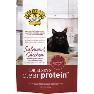 Dr. Elsey's cleanprotein Homestyle Salmon & Chicken Wet Cat Food, 2.82-oz pouch, 12 count