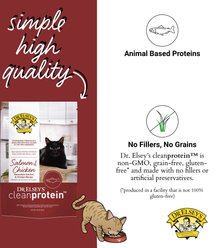 Dr. Elsey's cleanprotein Homestyle Salmon & Chicken Wet Cat Food, 2.82-oz pouch, 12 count slide 2 of 6