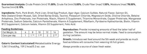 Show full view: Dr. Elsey's cleanprotein Pork Recipe Wet Cat Food, 2.75-oz can, case of 24 slide 3 of 9