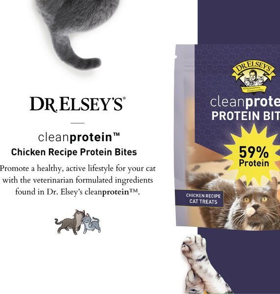 Dr. Elsey's cleanprotein Protein Bites Chicken Crunchy Cat Treats