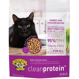 Dr. Elsey's cleanprotein Rabbit Kibble Cat Dry Food, 6.6-lb bag