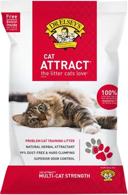 Show full view: Dr. Elsey's Precious Cat Attract Unscented Cat Litter + Burt's Bees Dander Reducing Wipes for Cats slide 6 of 9