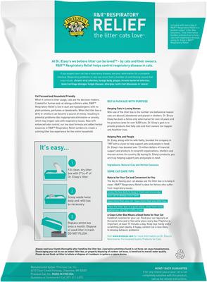 Show full view: Dr. Elsey's R&R Stress-Reducing Clumping Clay Cat Litter, 20-lb bag, bundle of 3 slide 4 of 12