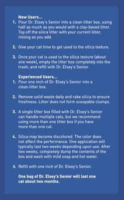 Show full view: Dr. Elsey's Senior Crystal Cat Litter, 8-lb bag, bundle of 3 slide 7 of 10
