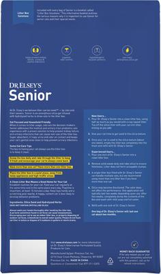 Show full view: Dr. Elsey's Senior Crystal Cat Litter, 8-lb bag, bundle of 3 slide 5 of 10