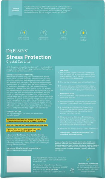 Show full view: Dr. Elsey's Clean Air Stress Reducing Crystal Cat Litter, 7.5-lb bag slide 3 of 8