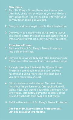 Show full view: Dr. Elsey's Clean Air Stress Reducing Crystal Cat Litter, 7.5-lb bag slide 5 of 8