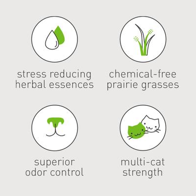 Show full view: Dr. Elsey's Touch of Outdoors Stress-Reducing Clumping Clay Cat Litter, 40-lb bag slide 9 of 13