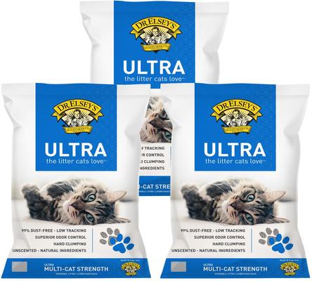 Dr. Elsey's Ultra Unscented Clumping Clay Cat Litter