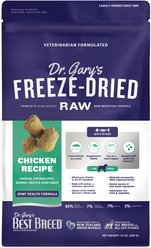 Dr. Gary's Best Breed Chicken Recipe High-Protein Adult Raw Freeze-Dried Dog Food, 24-oz bag