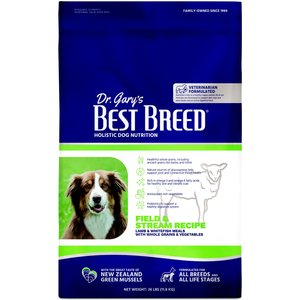 Dr. Gary's Best Breed Field & Stream Recipe Lamb & Whitefish Meals Dry Dog Food, 26-lb bag