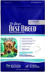 Dr. Gary's Best Breed Freshwater Recipe Catfish & Whitefish Meals Dry Dog Food, 26-lb bag