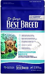 Dr. Gary's Best Breed Freshwater Recipe Catfish & Whitefish Meals Dry Dog Food, 4-lb bag