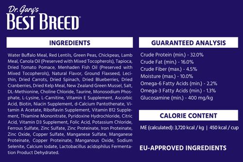 Show full view: Dr. Gary's Best Breed Grain-Free Red Meat Recipe Dry Dog Food, 26-lb bag slide 6 of 7