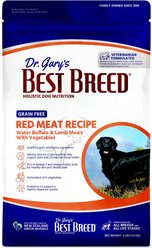 Dr. Gary's Best Breed Grain-Free Red Meat Recipe Dry Dog Food, 4-lb bag slide 1 of 7