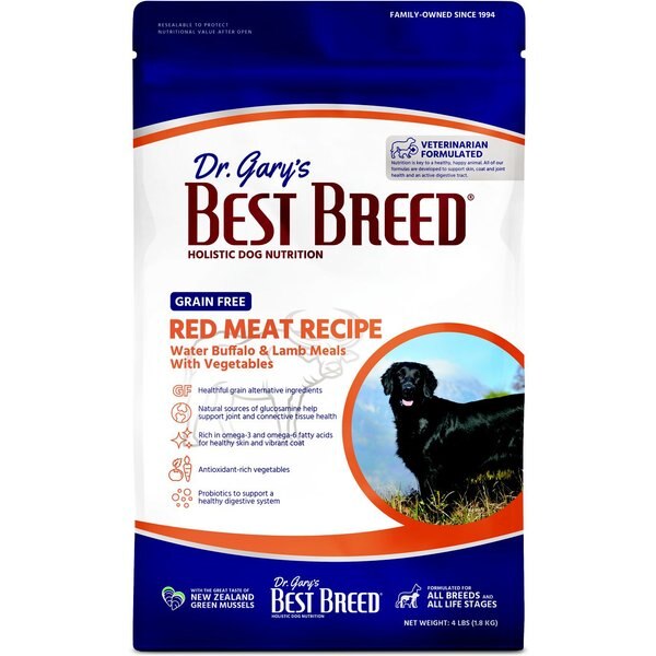 Dr. Gary's Best Breed Grain-Free Red Meat Recipe Dry Dog Food