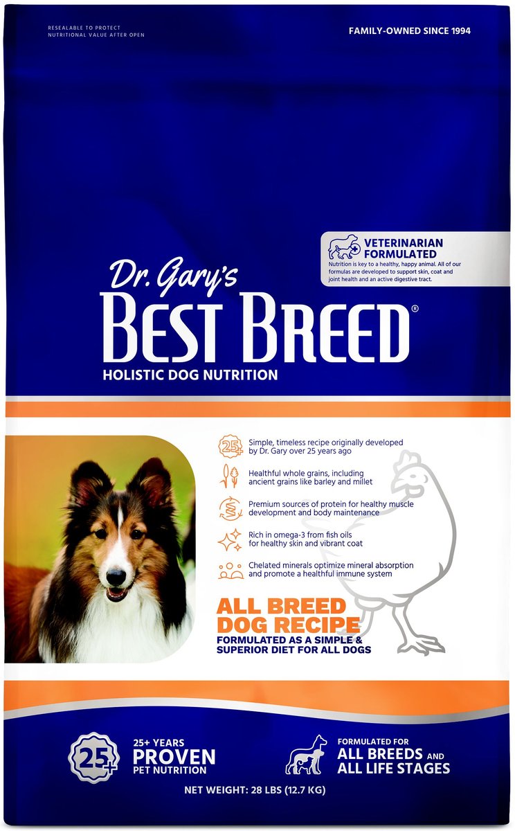 Dr. Gary's Best Breed Holistic All Breed Dry Dog Food
