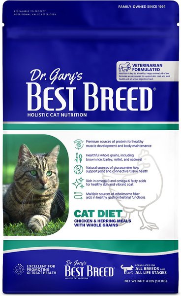 Dr. Gary's Best Breed  All Life Stages Dry Cat Food