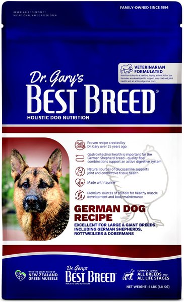 Dr. Gary's Best Breed Holistic German Dry Dog Food