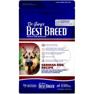 Dr. Gary's Best Breed Holistic German Dry Dog Food, 4-lb bag
