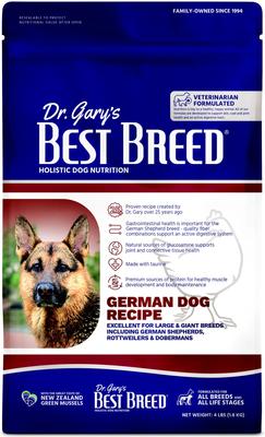 Show full view: Dr. Gary's Best Breed Holistic German Dry Dog Food, 4-lb bag slide 1 of 9