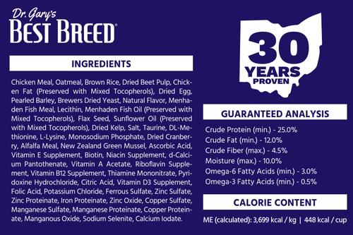 Show full view: Dr. Gary's Best Breed Holistic German Dry Dog Food, 4-lb bag slide 5 of 9