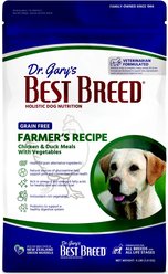 Dr. Gary's Best Breed Holistic Grain-Free Farmer's Chicken with Fruits & Vegetables Dry Dog Food, 4-lb bag