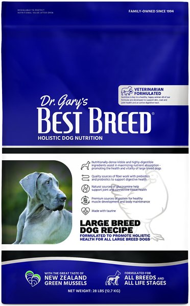 Dr. Gary's Best Breed Holistic Large Breed Dry Dog Food