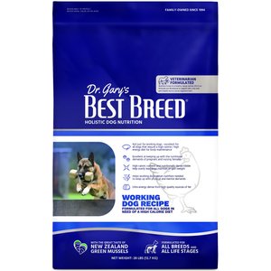 Dr. Gary's Best Breed Holistic Working Dry Dog Food, 28-lb bag