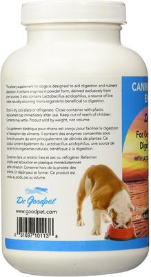 Show full view: Dr. Goodpet Digestive Enzymes Dog Supplement, 7-oz bottle slide 4 of 5
