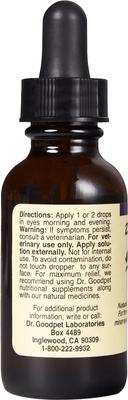Show full view: Dr. Goodpet Eye-C Dog & Cat Eye Drops, 1-fl oz bottle slide 5 of 11
