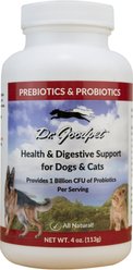 Dr. Goodpet Prebiotics & Probiotics Health & Digestive Support Dog & Cat Supplement, 4-oz jar