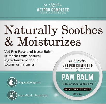 Show full view: Dr. Joseph's VetPro Complete Wound Care Paw Balm for Dogs, 2-oz slide 4 of 10