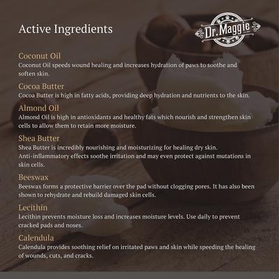 Show full view: Dr. Maggie by NaturPet Inc. Paw Protector Medicated Cat & Dog Paw Balm, 3.5-oz jar slide 2 of 7