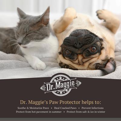 Show full view: Dr. Maggie by NaturPet Inc. Paw Protector Medicated Cat & Dog Paw Balm, 3.5-oz jar slide 3 of 7