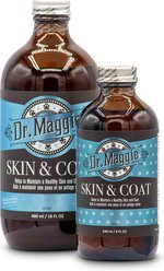 Dr. Maggie by NaturPet Inc. Skin & Coat Salmon Flavored Liquid Supplements for Cats & Dogs, 16-fl oz bottle