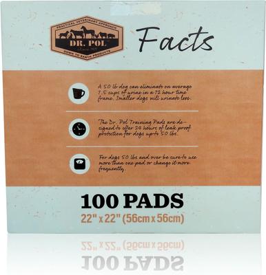 Show full view: Dr. Pol 22x22-in Dog Training Pad, 100 count slide 4 of 8