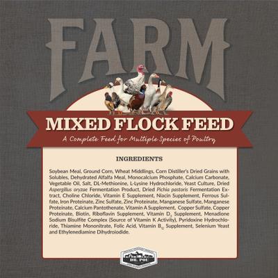 Show full view: Dr. Pol 28% Poultry Pearls Mixed Flock Feed, 30-lb bag slide 3 of 10