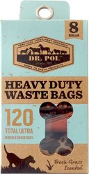 Dr. Pol Cow Printed Grass Scent Dog Waste Bag, 120 count
