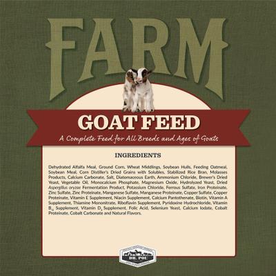 Show full view: Dr. Pol Healthy Balance Alfalfa Recipe Goat Feed, 40-lb bag slide 3 of 9
