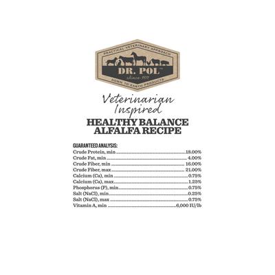 Show full view: Dr. Pol Healthy Balance Alfalfa Recipe Rabbit Feed, 6-lb bag slide 5 of 7