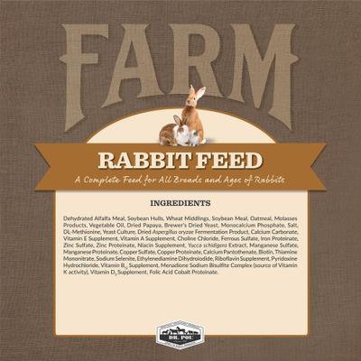 Show full view: Dr. Pol Healthy Balance Alfalfa Recipe Rabbit Food, 30-lb bag, 2 count slide 3 of 9
