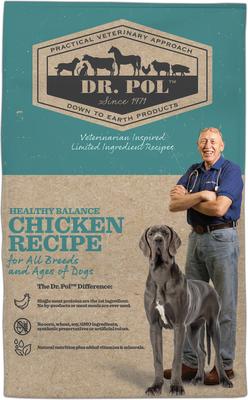 Show full view: Dr. Pol Healthy Balance Chicken Recipe Dry Dog Food, 24-lb bag slide 3 of 9