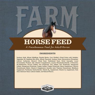 Show full view: Dr. Pol Healthy Balance Maintenance Horse Feed, 40-lb bag slide 2 of 7