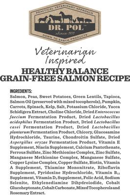Show full view: Dr. Pol Healthy Balance Salmon Recipe Grain-Free Dry Dog Food, 4-lb bag slide 7 of 9