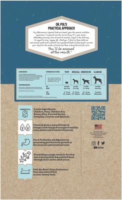 Show full view: Dr. Pol High Energy Chicken Recipe Dry Dog Food, 4-lb bag slide 4 of 9