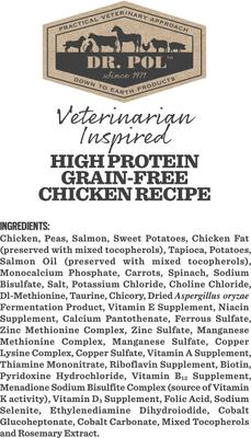 Show full view: Dr. Pol High Protein Limited Ingredient Chicken Recipe Cat & Kitten Food, 8-lb bag slide 7 of 9