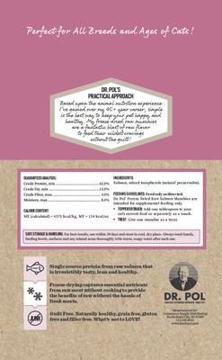 Show full view: Dr. Pol Salmon Munchies Grain-Free Freeze-Dried Raw Cat Treats, 3.5-oz bag slide 3 of 9