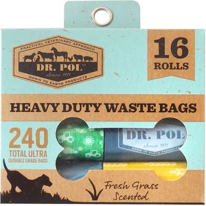 Dr. Pol Multi Paws Dog Poop Bags, 8 count
