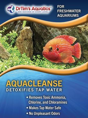 Show full view: Dr. Tim's Aquatics AquaCleanse Freshwater Aquarium Cleaner, 64-fl oz bottle slide 2 of 6